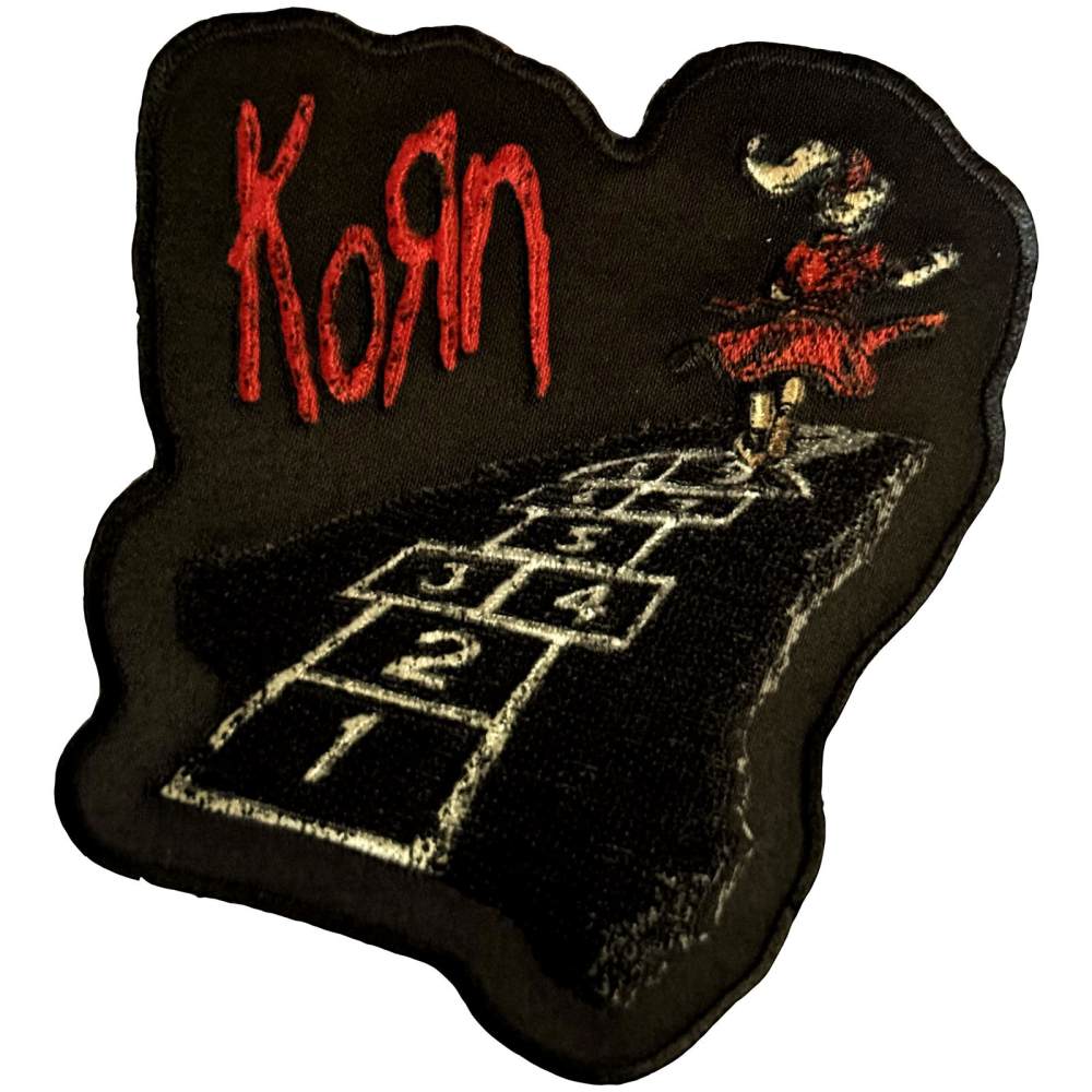 Korn - Hopscotch Patch - Zwart/Multicolours